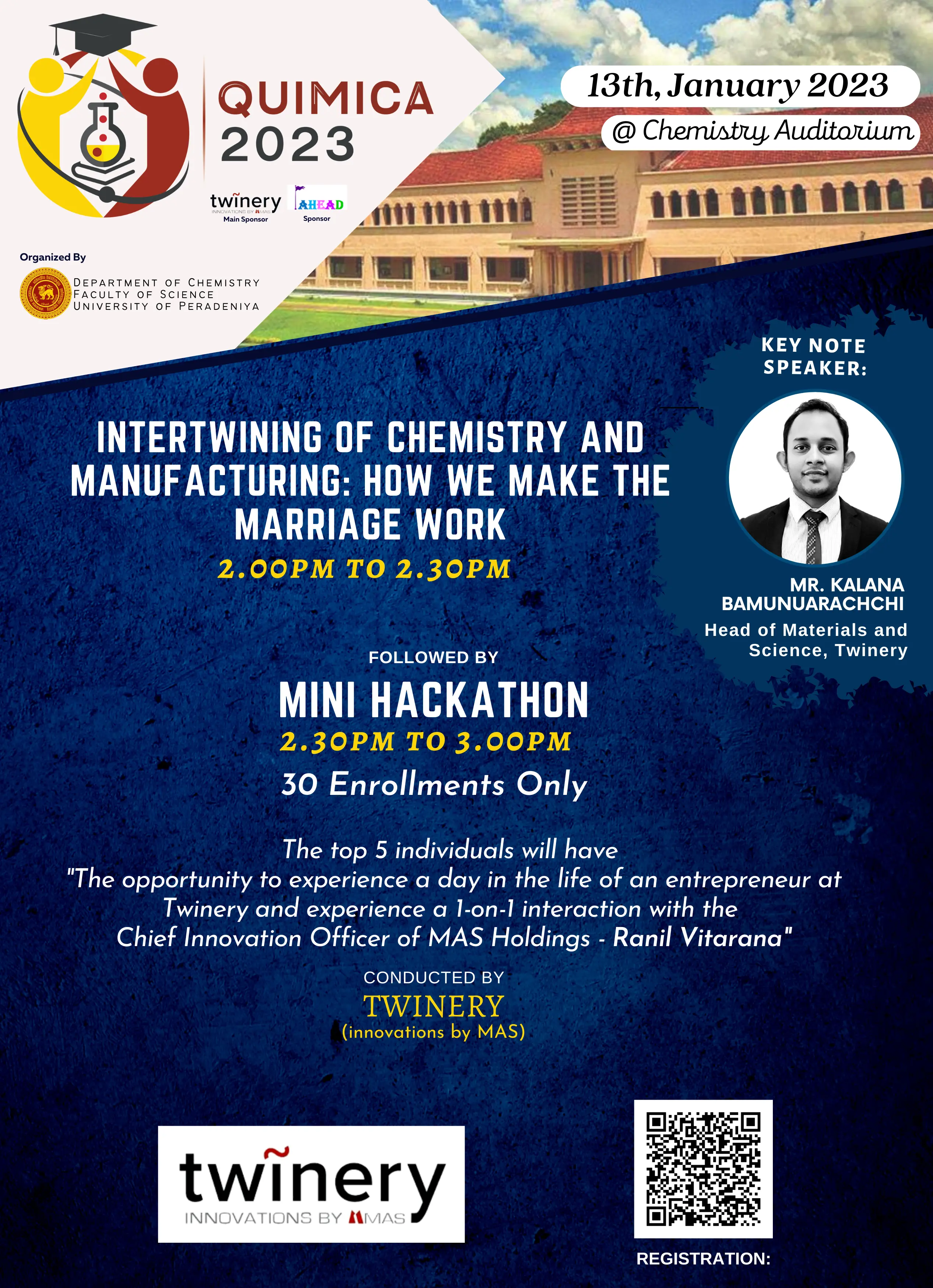 Intertwining of Chemistry and Manufacturing